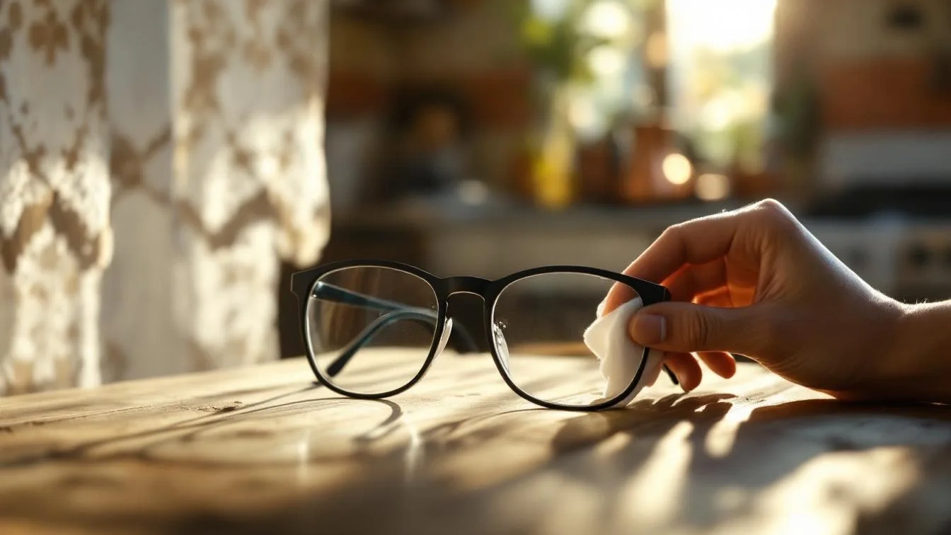 Alcol denaturato sulle lenti: il segreto per non far appannare gli occhiali