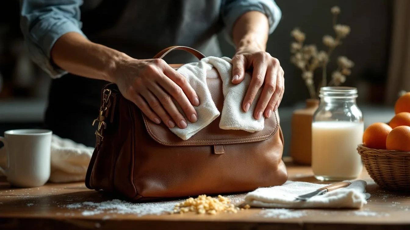 Latte scaduto: non buttarlo! Il segreto per pulire le borse in pelle