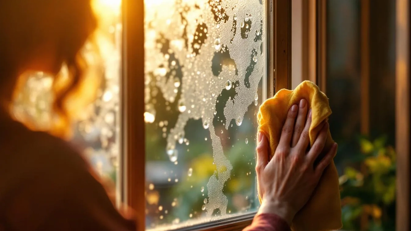 Sapone piatti sulle finestre: il segreto per non far appannare i vetri