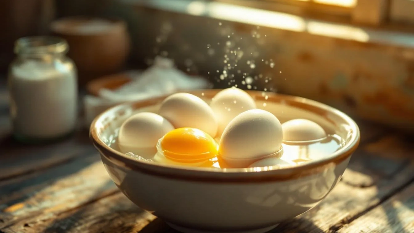 Uova sode perfette: il trucco del bicarbonato nell’acqua per sbucciarle